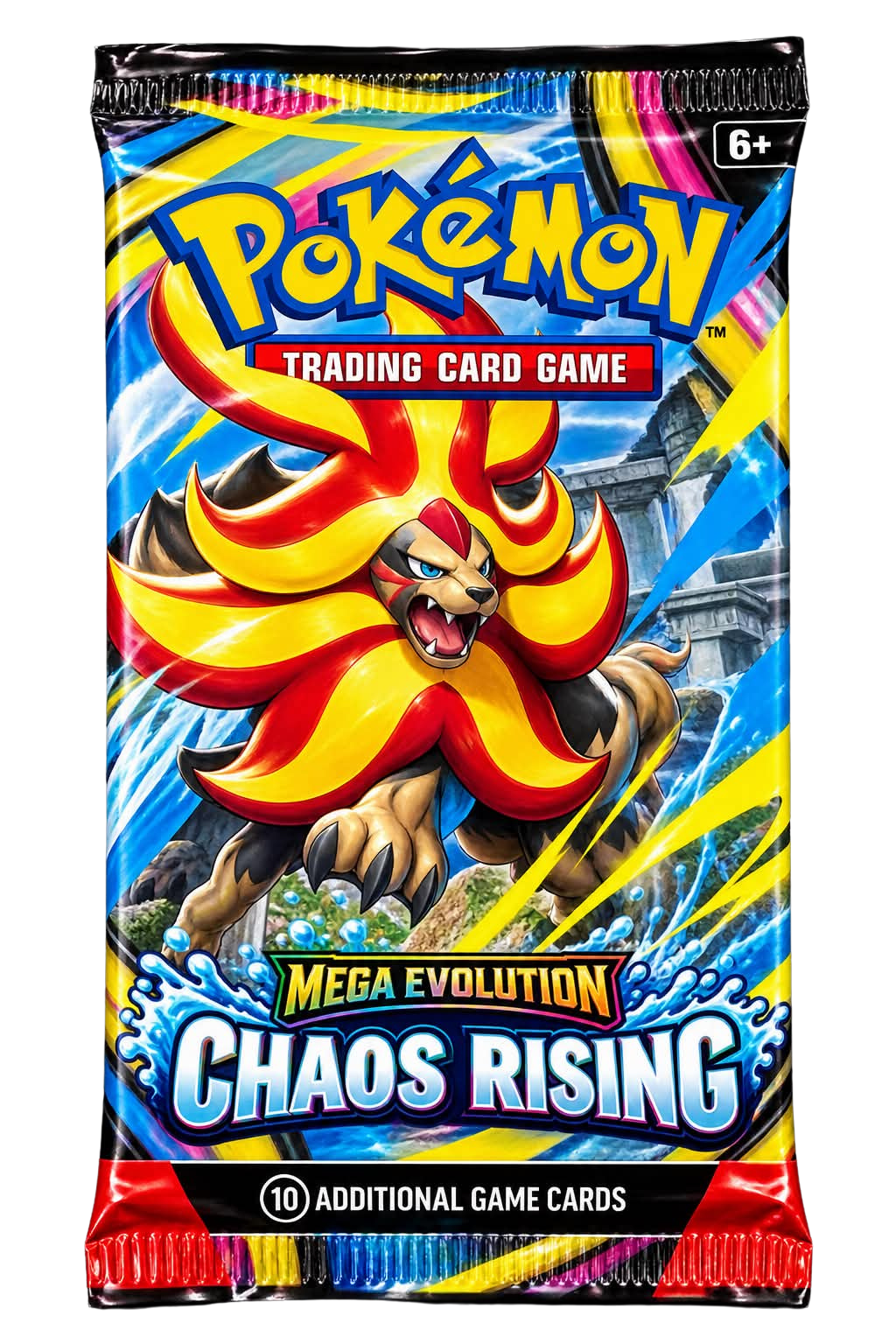 Pokémon TCG: Mega Evolution — Chaos Rising Booster Pack