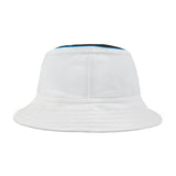 CORAL STOP LOGO BUCKET HAT