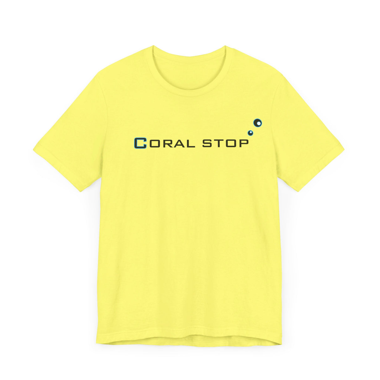 CORAL STOP RETRO LOGO T-SHIRT