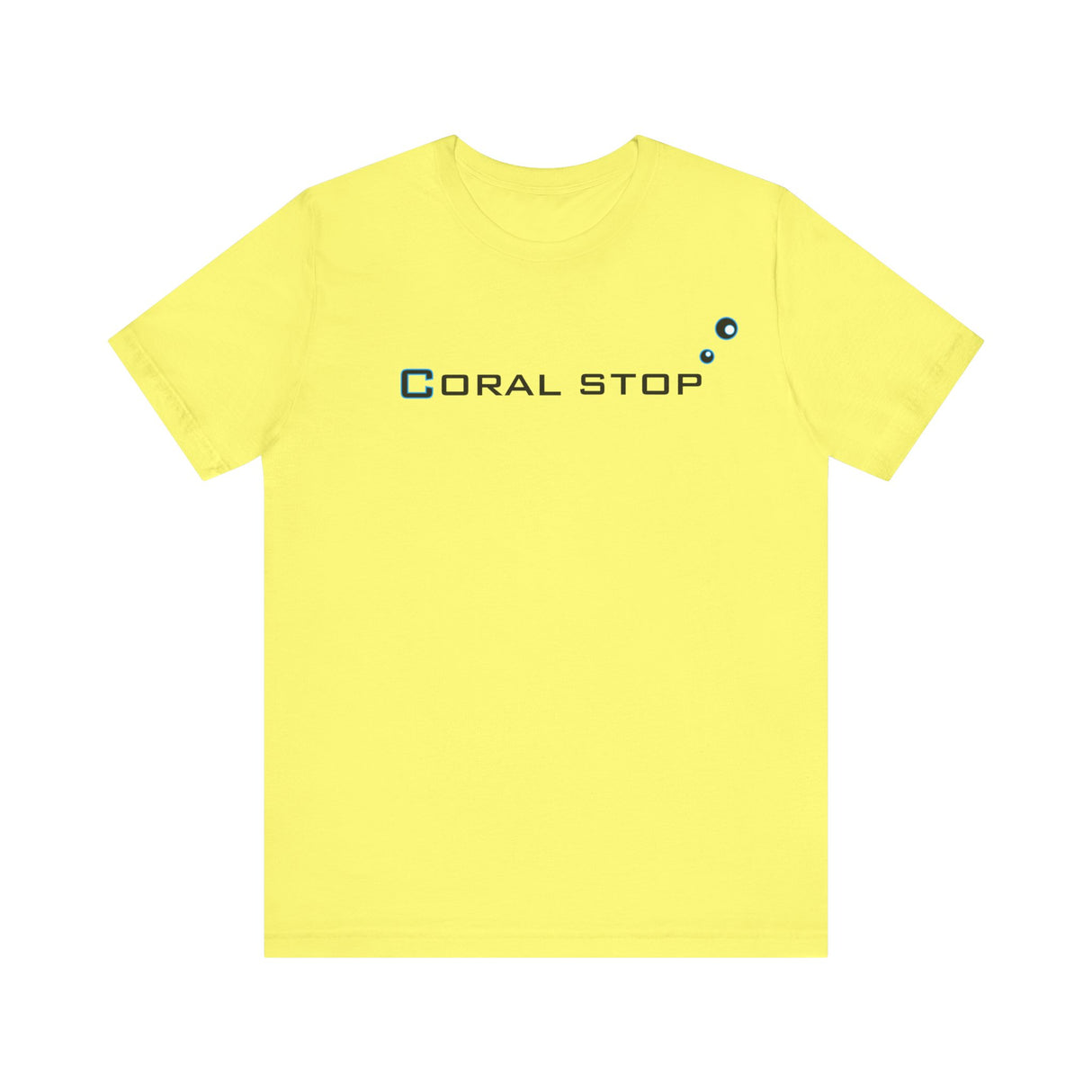 CORAL STOP RETRO LOGO T-SHIRT