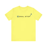 CORAL STOP RETRO LOGO T-SHIRT