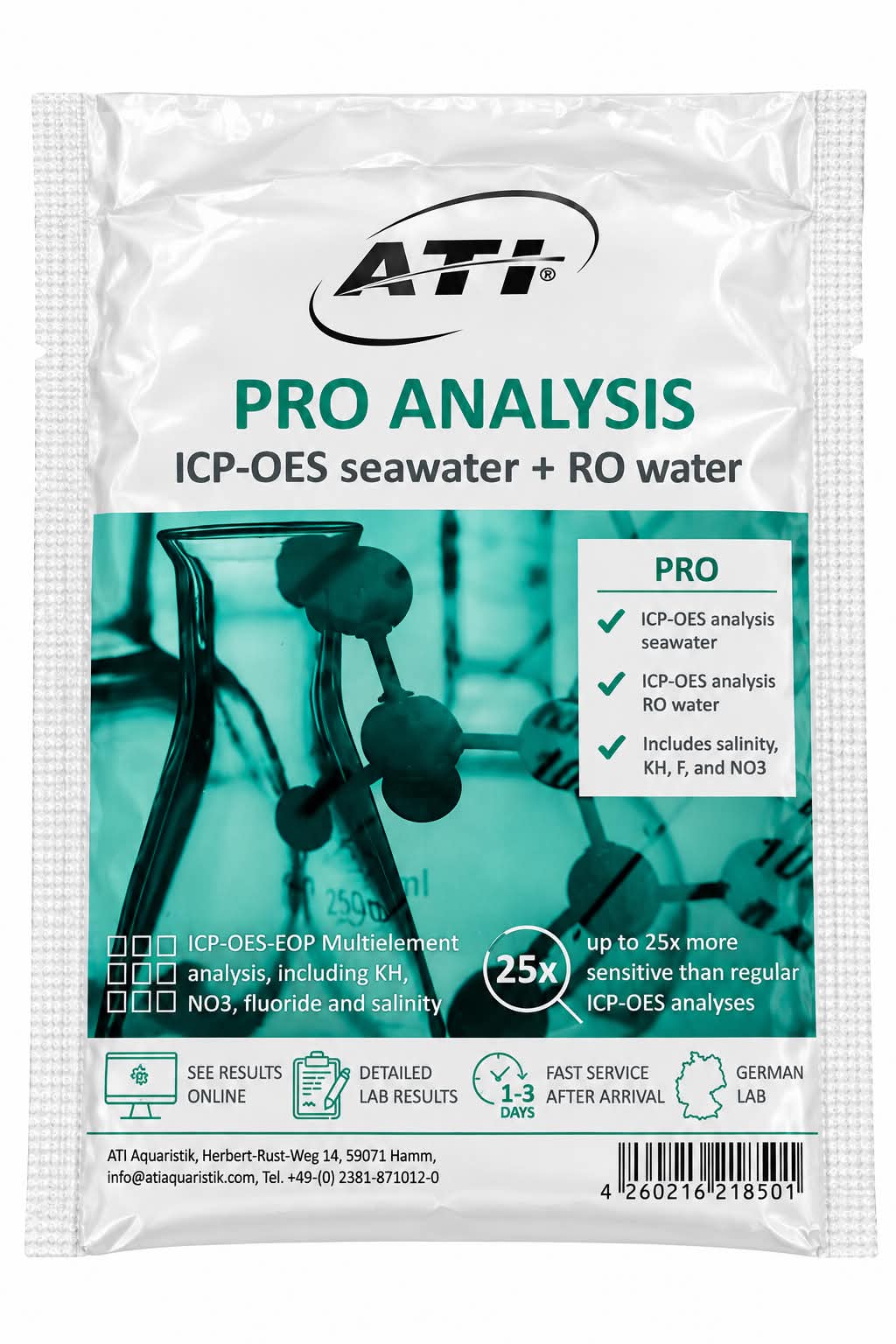 ATI ICP-OES Pro Lab Water Analysis - With Return Shipping