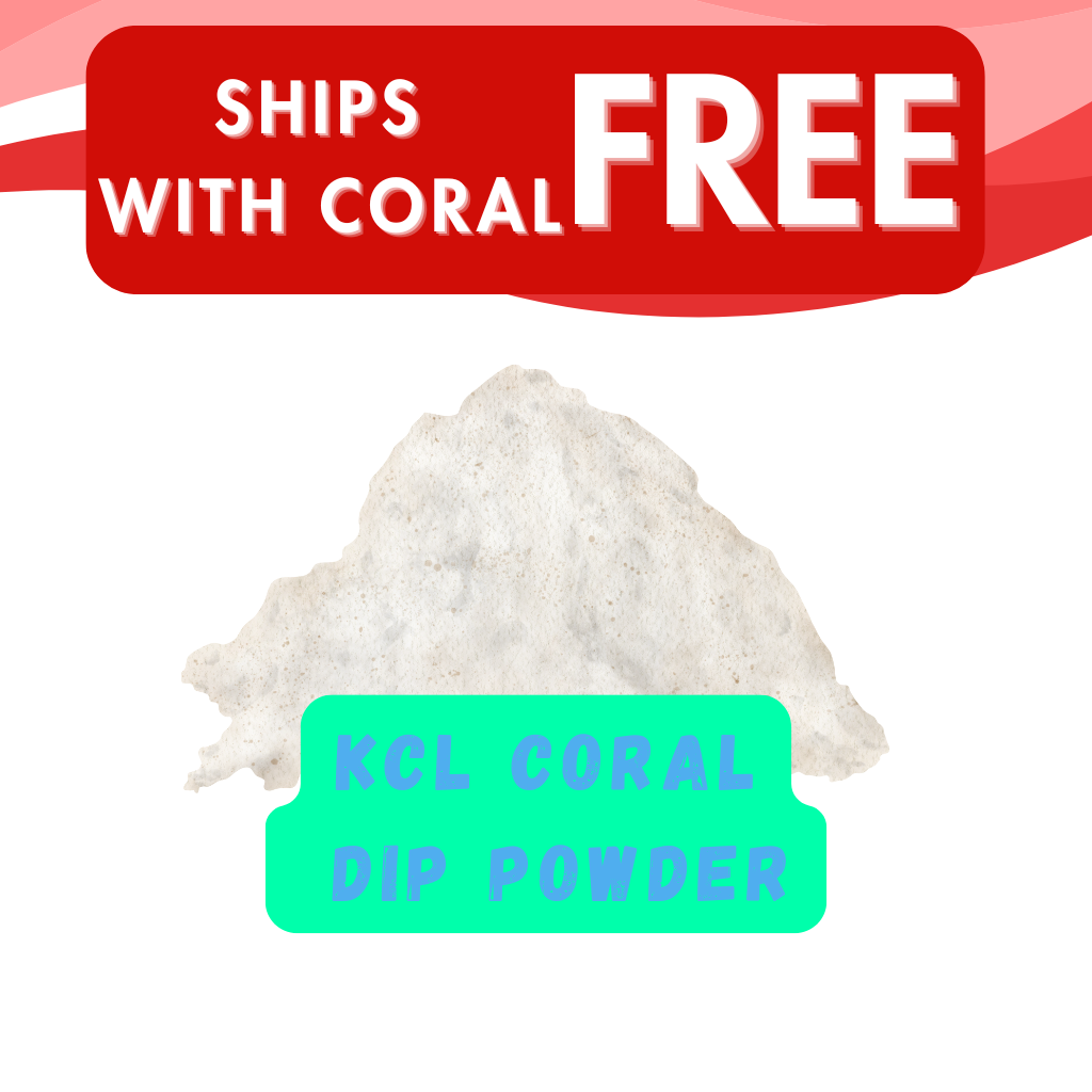 Potassium Chloride Coral Dip Powder – 250g (USP Grade)