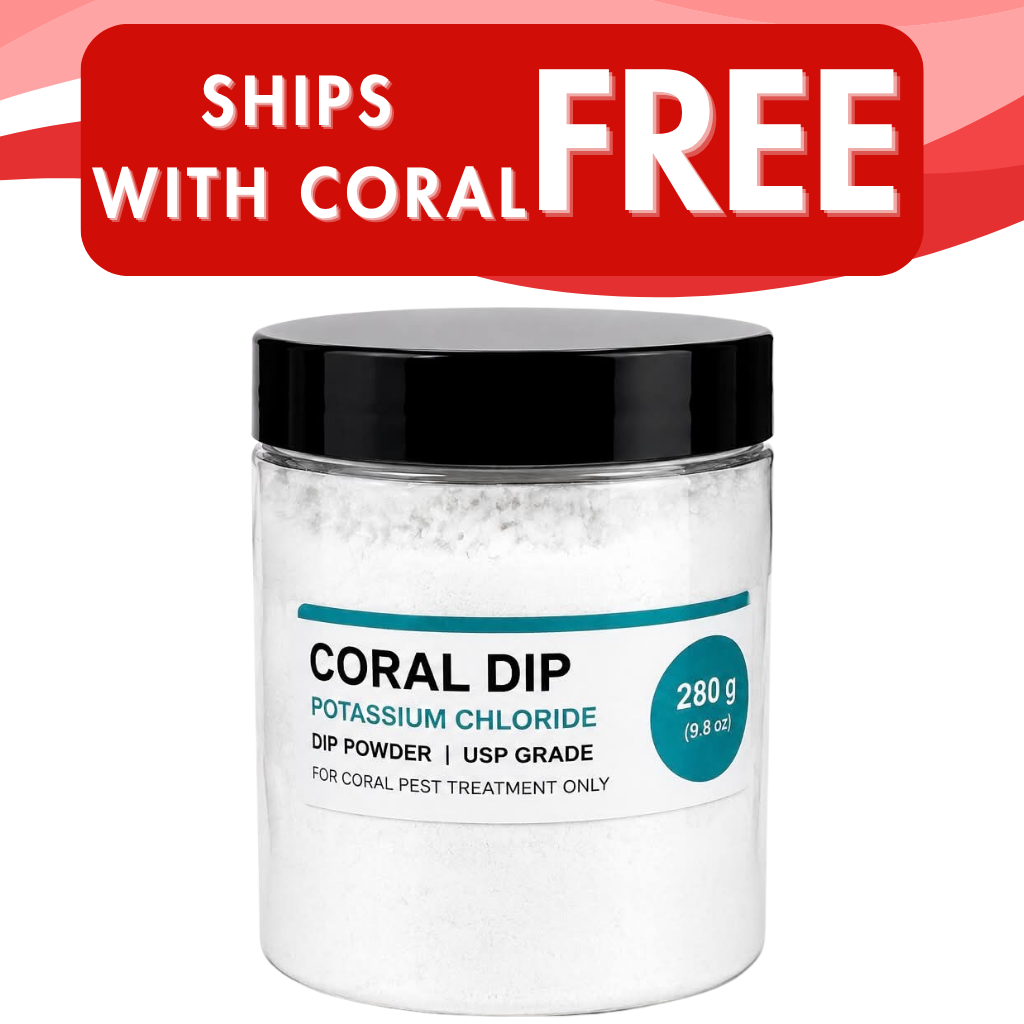 Potassium Chloride Coral Dip Powder – 280g (USP Grade) – Coral Stop